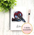 Personalised Football Notebook: A5 Lined Notepad