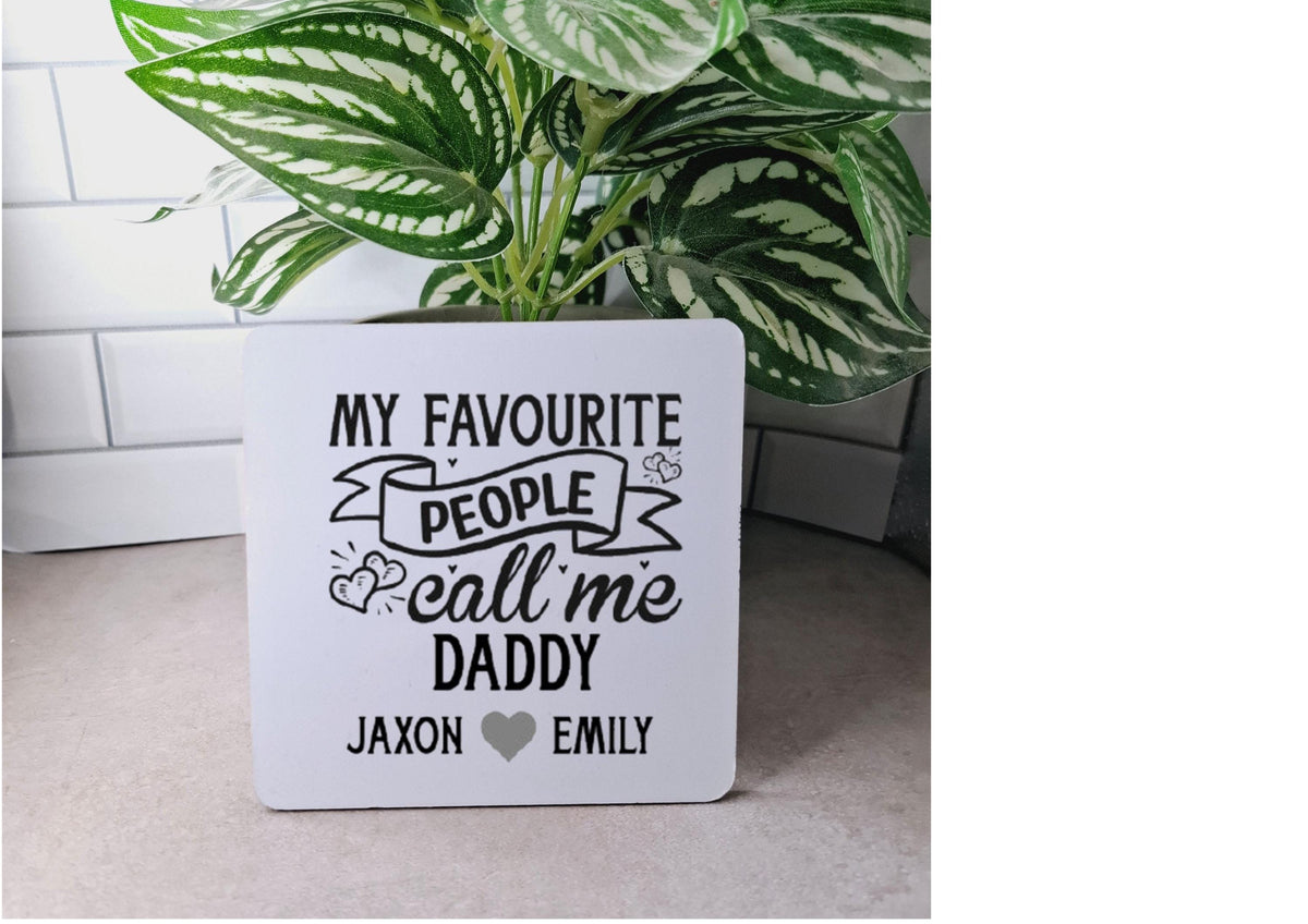 Personalised mug for Dad, My favourite people call me Daddy mug, personalised mug for Dad, Father's Day gift, Dad mug