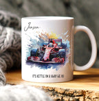 Personalised F1 Racing Mug: Motorsport Fan Gift, Formula 1 mug, gift for F1 fan