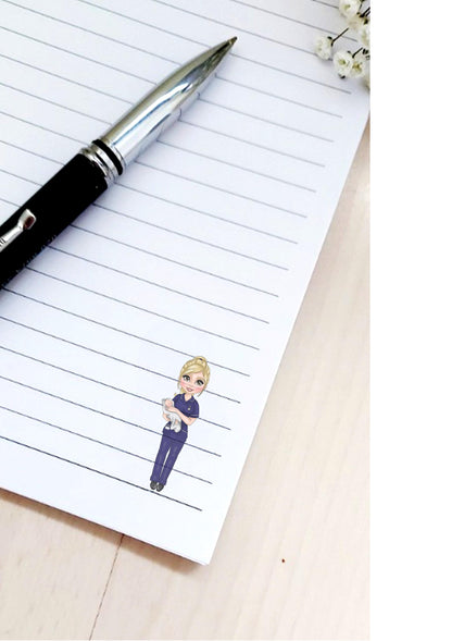 personalised Midwife Notebook: Custom Nurse Gift