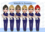 personalised Midwife Notebook: Custom Nurse Gift