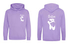 Personalised Ballet Slippers Hoodie, Dance Gift for Girls