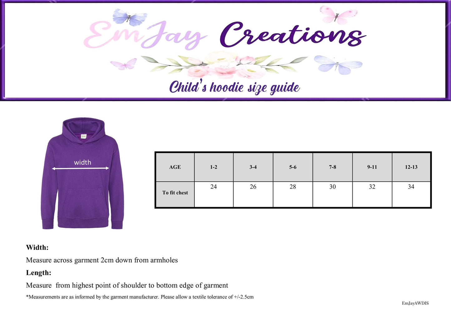 Personalised ballerina hoodie