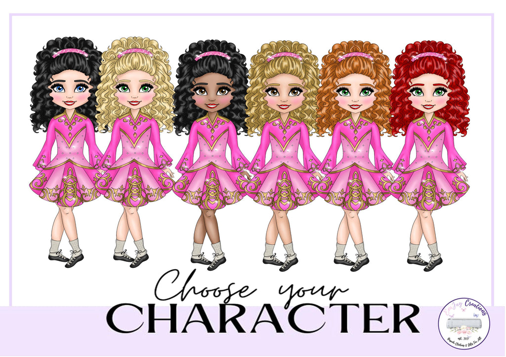 personalised Irish Dancer Tote Bag: Feis Competition Gift