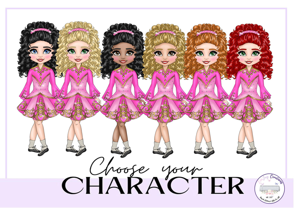 personalised Irish Dancer Tote Bag: Feis Competition Gift