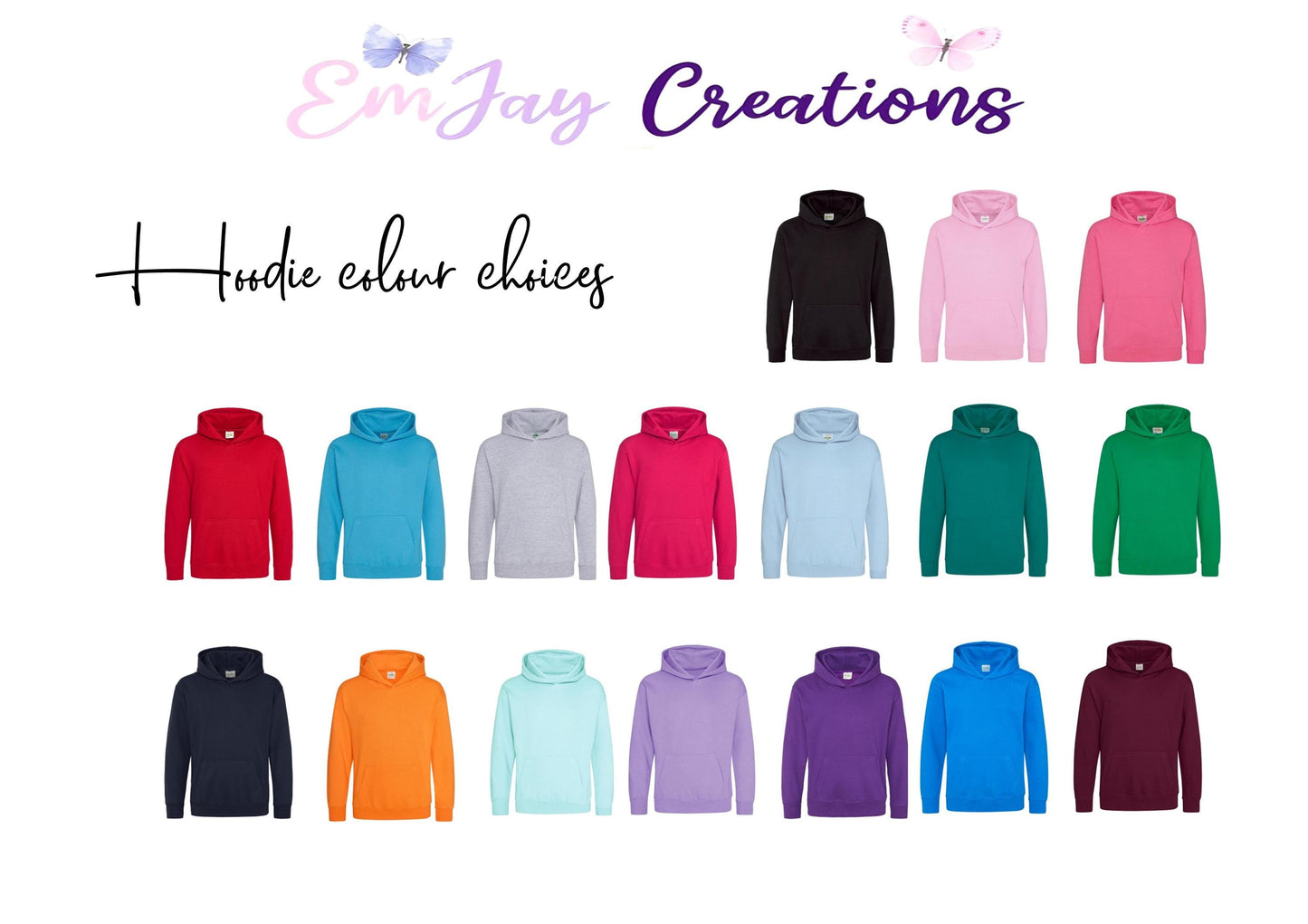 Personalised ballerina hoodie
