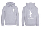 Personalised Ballerina Hoodie: Dance Gift for Girls