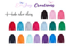 Personalised 'Born to Dance' Ballet Hoodie: Dancer Gift