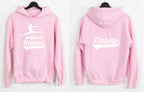 Personalised 'Born to Dance' Ballet Hoodie: Dancer Gift