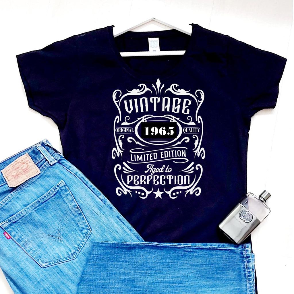 Vintage 1965 T-Shirt: 60th Birthday Gift