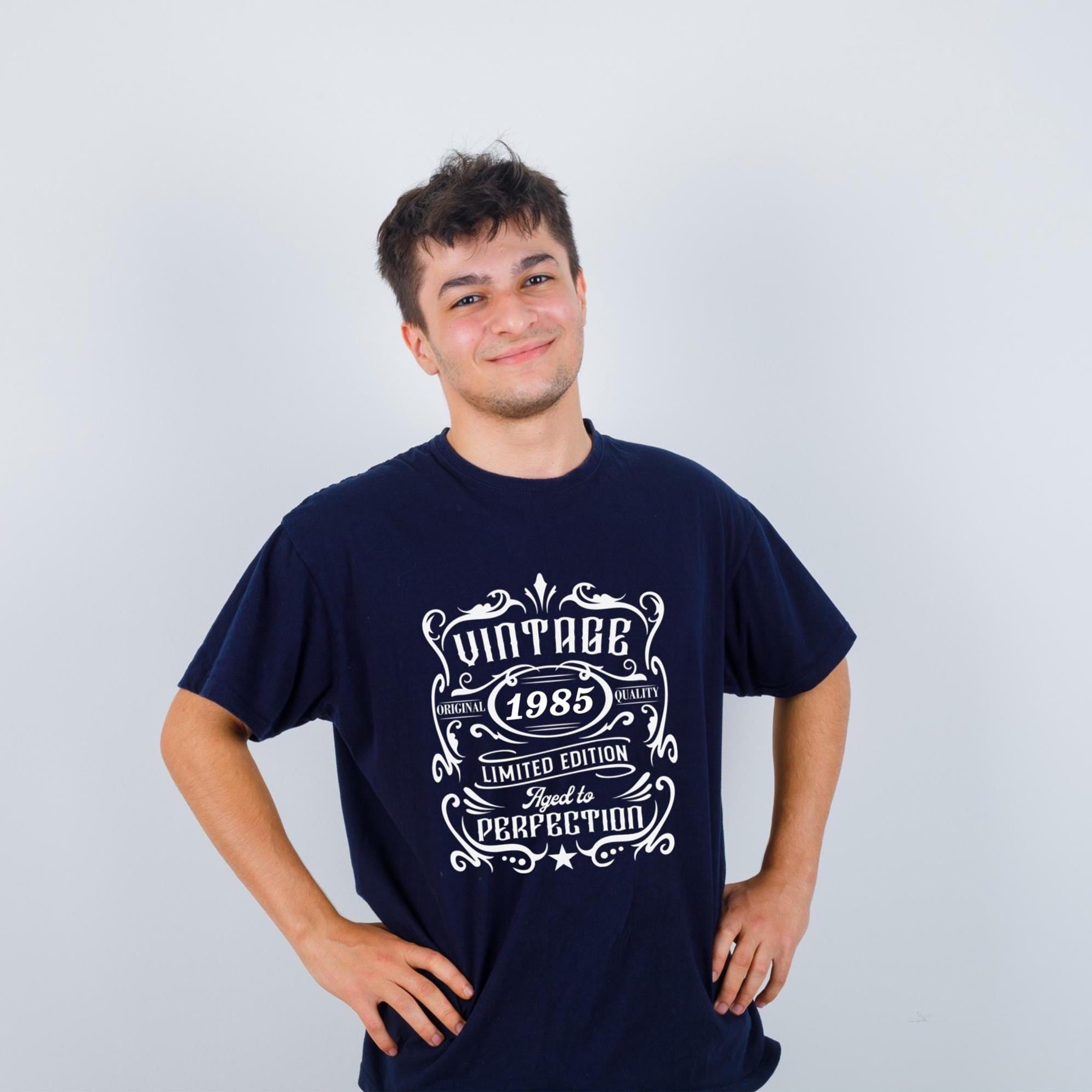 Mens Vintage 1985 40th Birthday T-Shirt