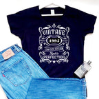 Mens 30th Birthday T-Shirt: 1996 Limited Edition Vintage Style