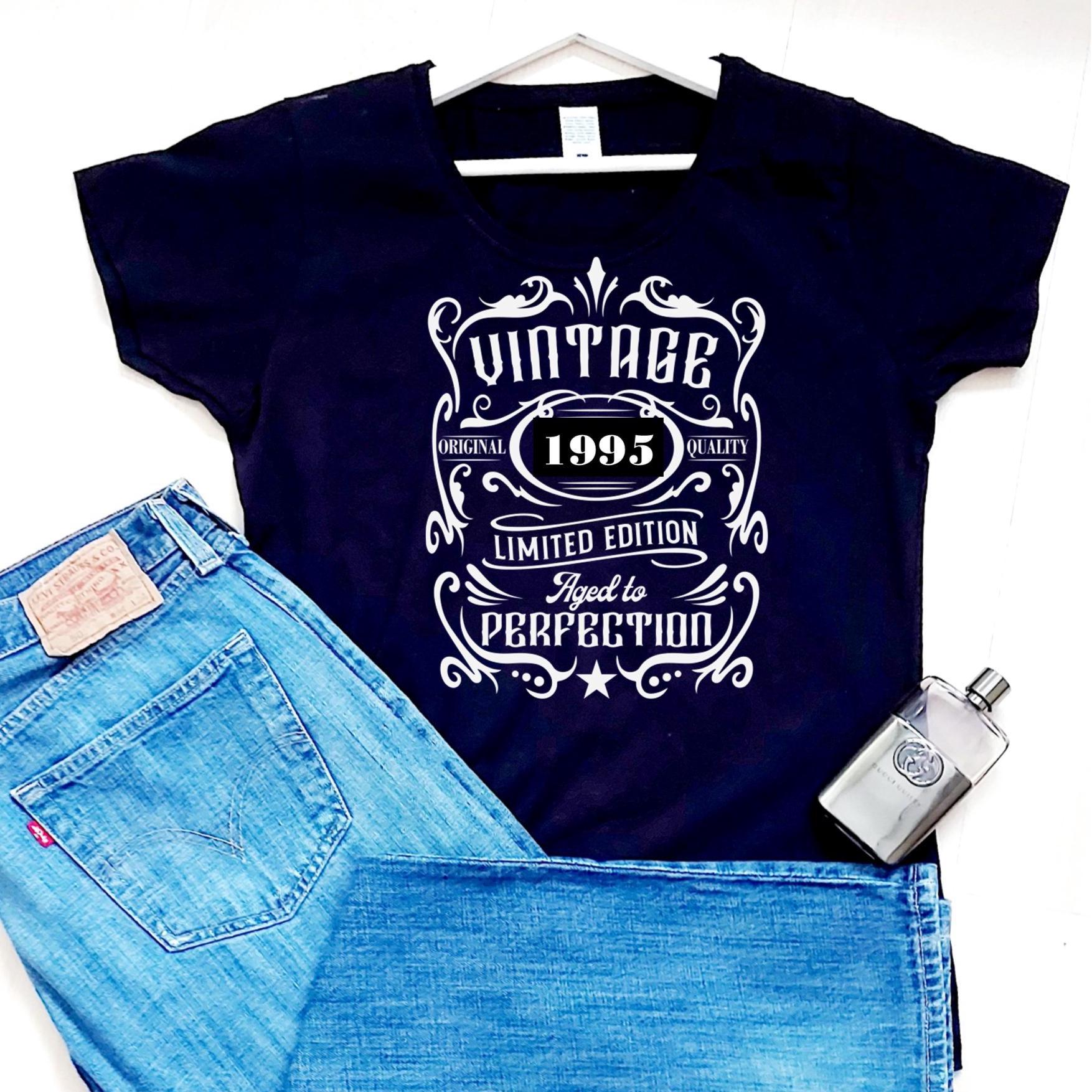 Mens 30th Birthday T-Shirt: 1996 Limited Edition Vintage Style