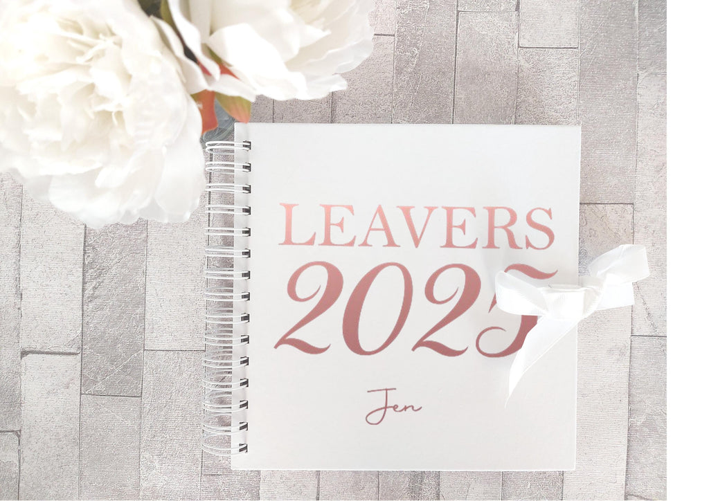 Personalised 2026 School Leaver's scrapbook