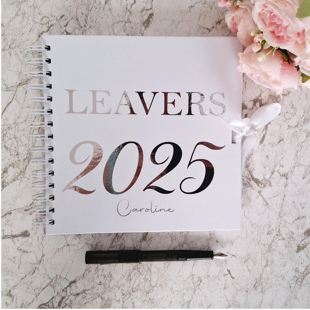 Personalised 2026 School Leaver's scrapbook