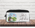 personalised Golf Shoe Bag: Polyester Golf Storage, Golfer Gift