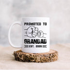 Promoted to Grandparent Mug – Pregnancy Announcement Gift, New Grandparent Coffee Cup