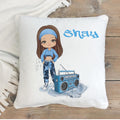 Personalised Hip Hop Girl Cushion