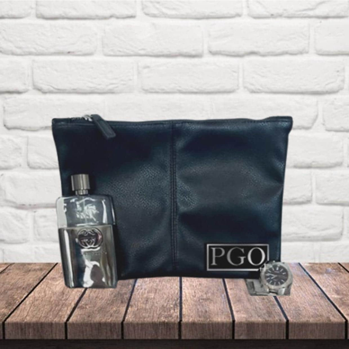 Personalised Faux Leather Accessory Pouch: Monogrammed Toiletry Bag | ipad slip case | ipad bag