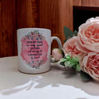 Personalised Sisters are connected by HeartMug & Coaster Set: Sentimental Keepsake Gift