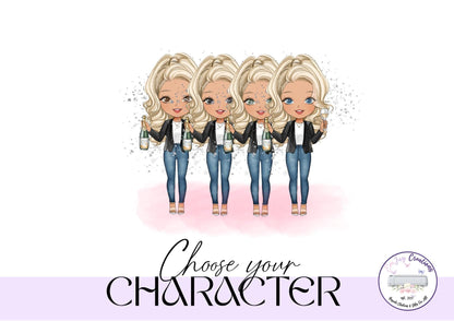 Personalised ADULT character birthday cushion, any age, your choice of personalisation - over 18s!