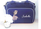 Personalised Ballerina Dance Bag, Custom Ballet Bag with Name, Kids Dance Holdall - choice of 4 colours
