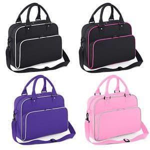 Personalised Ballerina Dance Bag, Custom Ballet Bag with Name, Kids Dance Holdall - choice of 4 colours