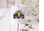 Personalised F1 Racing Car Money Box, Custom Motorsport Gift