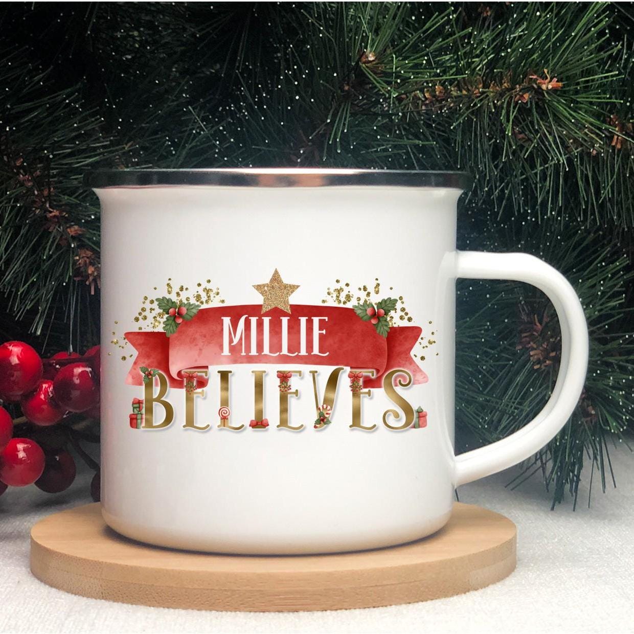 Christmas (name) Believes mug