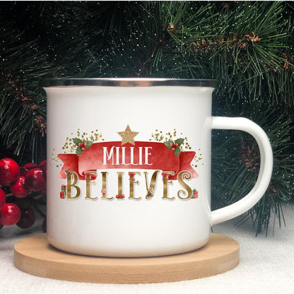 Christmas (name) Believes mug