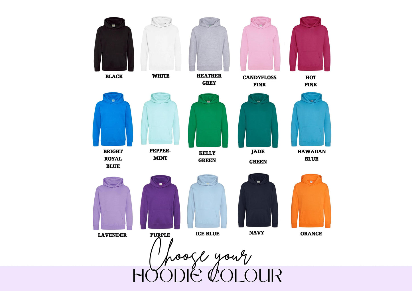 Personalised Ballet Dancer Basics Hoodie, bespoke dance gift, gifts for dancers, ballet hoodie, personalised dancewear