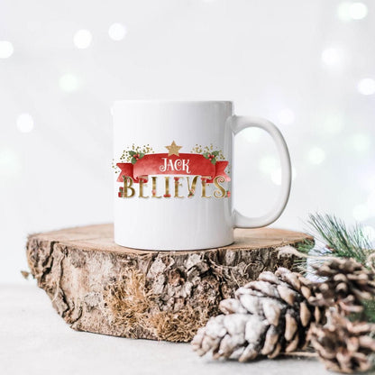 Christmas (name) Believes mug