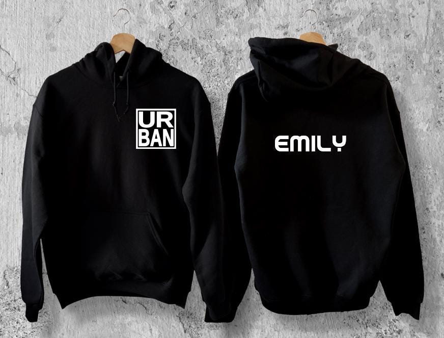 Personalised Urban Hoodie – Premium Cotton Unisex Dance Sweatshirt, Gift for Dancers, Street Dance Hoodie, personalised Urban dancewear