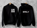 Personalised Urban Hoodie – Premium Cotton Unisex Dance Sweatshirt, Gift for Dancers, Street Dance Hoodie, personalised Urban dancewear