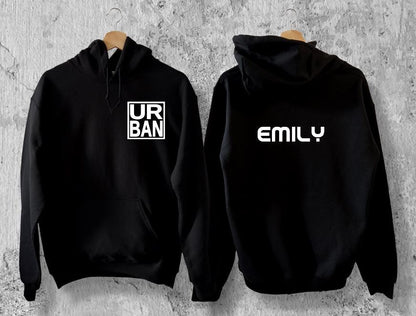 Personalised Urban Hoodie – Premium Cotton Unisex Dance Sweatshirt, Gift for Dancers, Street Dance Hoodie, personalised Urban dancewear