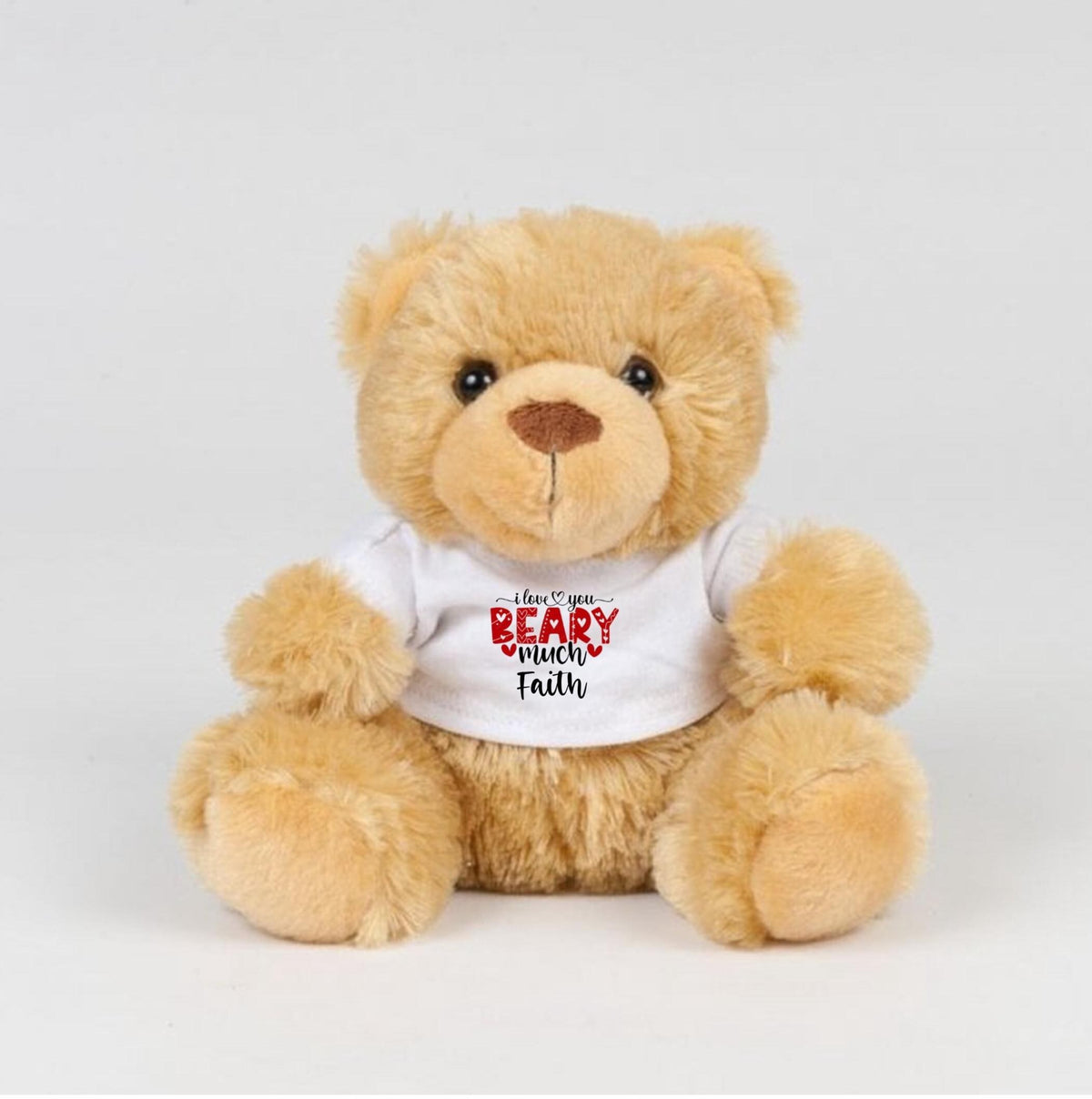 I love you beary much teddy bear, Valentine's Day gift, Valentine's Day teddy bear, Valentines bear