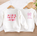 Personalised Sweet Hearts Club Valentine's Day Sweatshirt