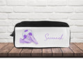 Personalised Lilac Football Boot Bag: football gifts for girls, personalised boot bag