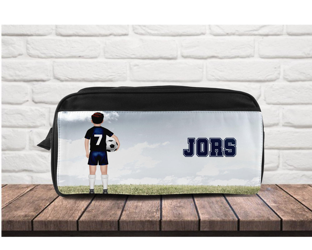Personalised Character Football Boot Bag: football gifts for girls, personalised boot bag for boys