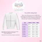 Personalised Big Sister pastel rainbow sweatshirt