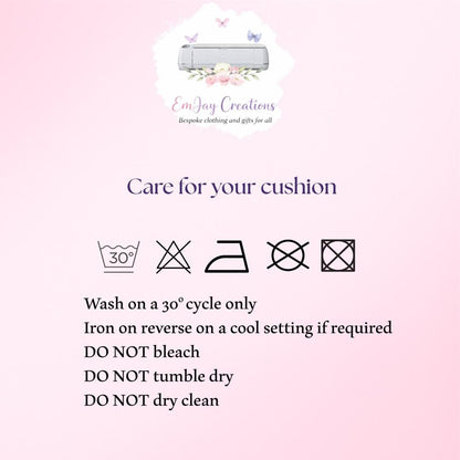 Personalised pencil drawn hedgehog cushion, pencil sketch hedgehog, hedgehog cushion