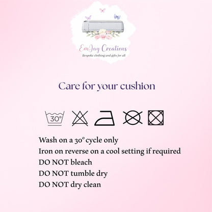 Personalised pencil drawn koala cushion, pencil sketch koala, personalised koala cushion