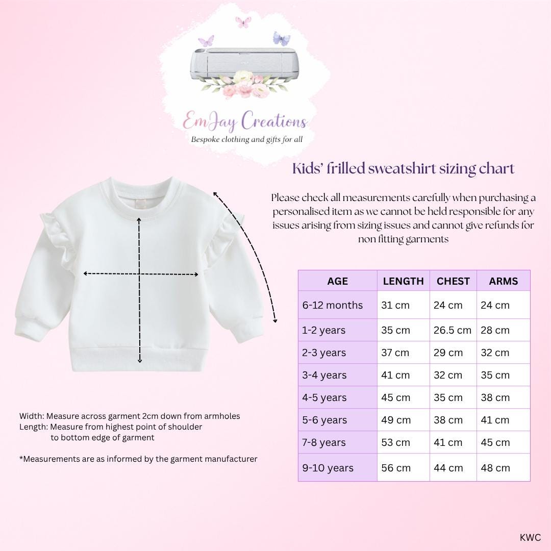 Personalised Big Brother Sweatshirt: Teddy Bear Sibling Announcement