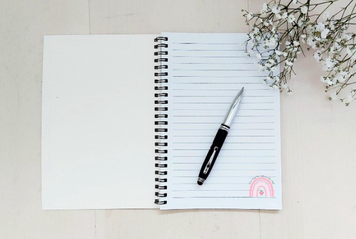 Personalised teacher rainbow Notebook: Rainbow Teacher Gift, end of term present for teacher, school gifts