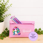 Personalised unicorn pencil case