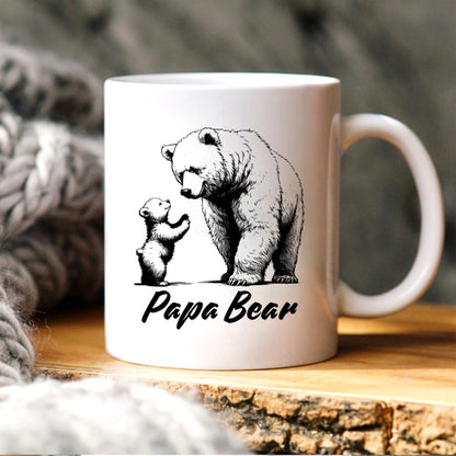 Papa Bear mug, Father's Day gift, Father's Day mug, Father's Day gift for Dad