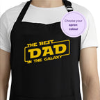 The Best Dad in the Galaxy Apron, Father's Day gift, BBQ apron, aprons for him
