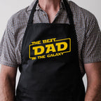 The Best Dad in the Galaxy Apron, Father's Day gift, BBQ apron, aprons for him