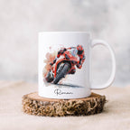 Personalised Motorbike Mug