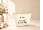Personalised teacher pencil case, teacher accessory pouch, important teacher stuff bag, teacher gifts